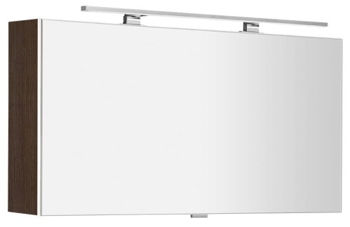 CLOE szafka z lustrem z oświetleniem LED, 100x50x18cm, sosna rustykalna