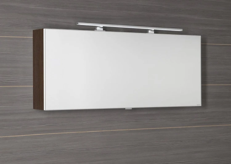CLOE szafka z lustrem z oświetleniem LED, 120x50x18cm, sosna rustykalna #2