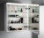 LINEX szafka z lustrem, oświetlenie LED, 60x70x15cm, lewa/prawa, sosna rustykalna #2