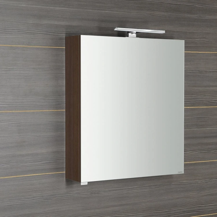 RIWA szafka z lustrem, oświetlenie LED, 60x70x17cm, sosna rustykalna #6