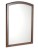 RETRO lustro w drewnianej ramie 65x91cm, buk