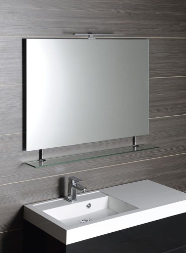 WEGA lustro z półką 100x80cm #2