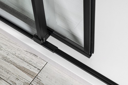ALTIS BLACK prostokątna kabina prysznicowa 1300x800 mm, wariant L/P #2