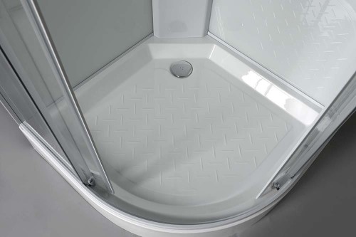 AIGO Brodzik 900x900 mm, akcesoria, syfon, uchwyt prysznicowy i prysznic, część 1/4 #2