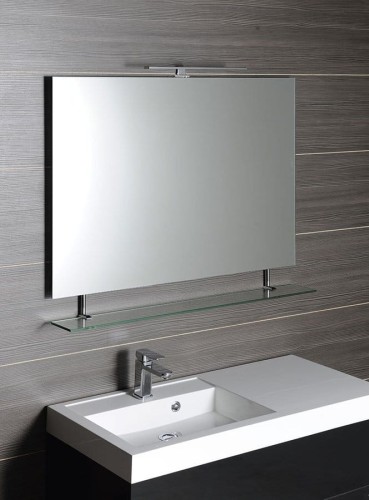 WEGA lustro z półką 90x80cm #2