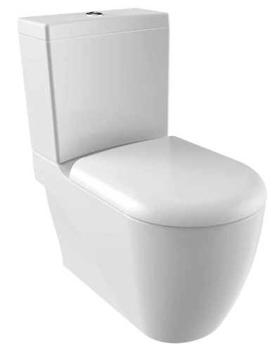 GRANDE deska WC, Soft Close, biała #2