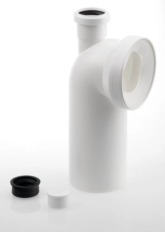 Kolano WC  90, z odpowietrzeniem, 110mm #2