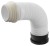Flexi rura do WC, 450mm #2