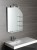 Lustro WEGA z półkami 65x90cm #2