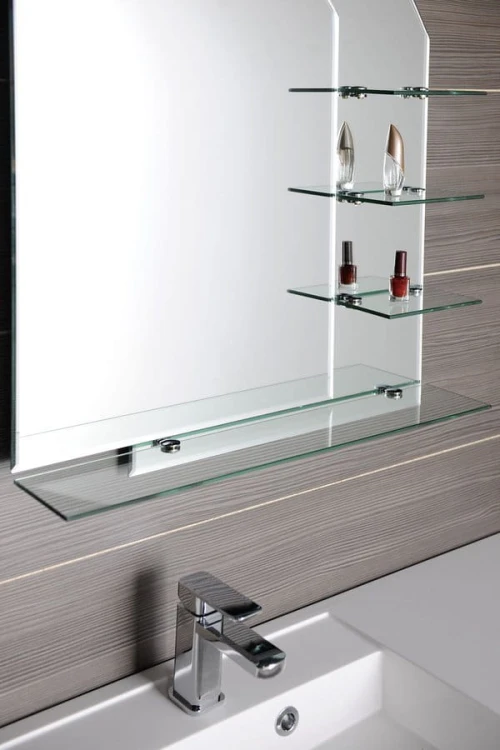 Lustro WEGA z półkami 65x90cm #3