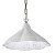 LAMPEDUSA lampa wisząca E27, 60W, 230V, IP21, klosz ceramiczny, 39cm, mosiężny łańcuch #2