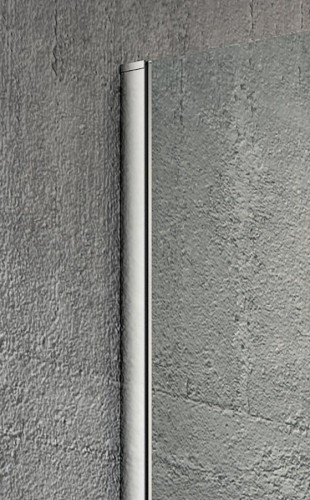 VARIO CHROME jednoczęściowa kabina prysznicowa Walk-In, montaż przy ścianie, szkło czyste, 1200 mm #2
