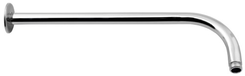 Ramię prysznicowe okrągłe, 405mm, chrom