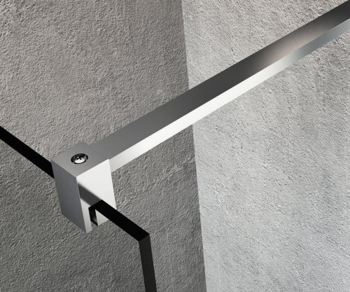 VARIO CHROME jednoczęściowa kabina przysznicowa Walk-In, szkło czyste, 700 mm #2