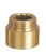 Przedłużka 1/2"x15mm, mosiądz