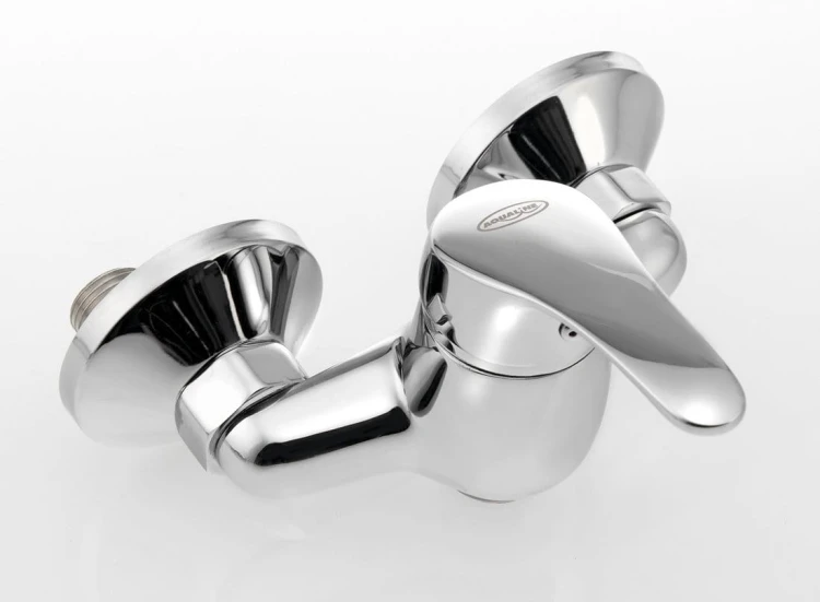 AQUALINE 35 bateria ścienna 3/4", rozstaw 100mm, bez wylewki, chrom #3