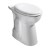 HANDICAP misa do kompaktu WC, dolny odpływ, 36,5x67,2cm, biały #2