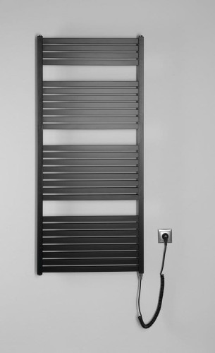 TONDI-E grzejnik elektryczny 600x1330 mm, 600 W, czarny mat #2