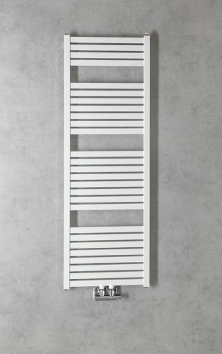 TONDI grzejnik łazienkowy 450x1330 mm, podłączenie centralne, biały #2