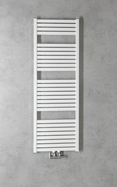 TONDI grzejnik łazienkowy 450x1330 mm, podłączenie centralne, biały #2