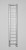 METRO LIGHT grzejnik łazienkowy 300x1500 mm, chrom #4