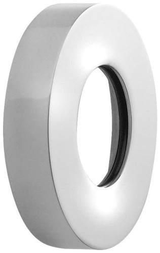 Rozeta maskująca 65/32mm, wysokość 13 mm, chrom