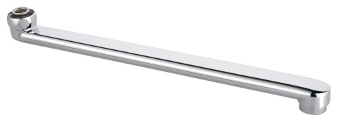 Wylewka, 220mm, płaska, chrom