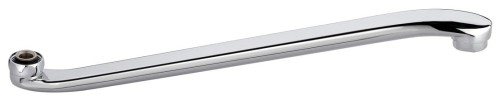 Wylewka, 320mm, płaska, chrom