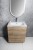 PIEDRA umywalka meblowa ceramiczna 71x46,5cm, biały #2