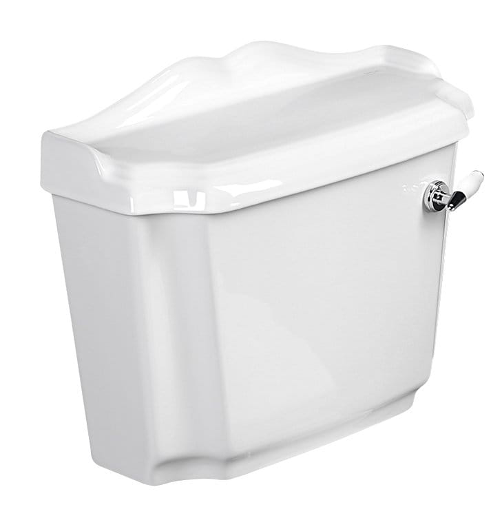 ANTIK spłuczka do kompaktu WC z mechanizmem spłukującym, biały