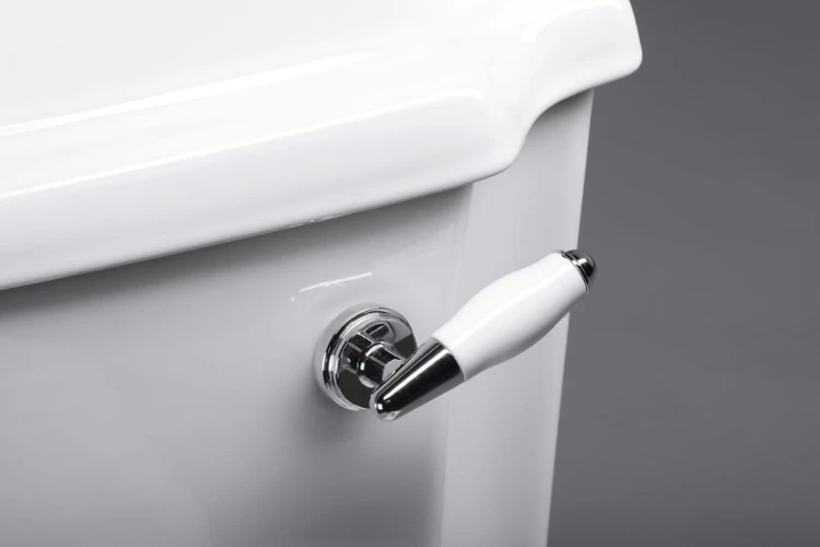 ANTIK spłuczka do kompaktu WC z mechanizmem spłukującym, biały #4