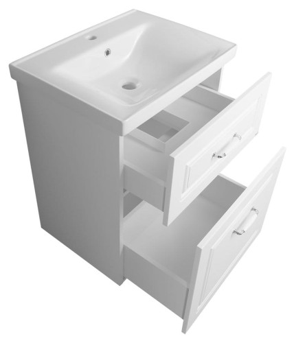 FAVOLO szafka umywalkowa 57x72,5x44,6cm, biały mat #2