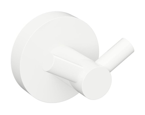X-ROUND WHITE haczyk podwójny, biały mat