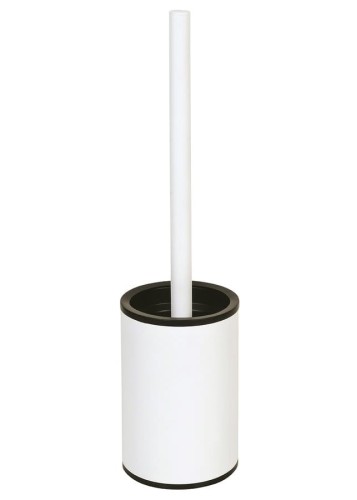 X-ROUND WHITE szczotka WC stojąca, biała mat