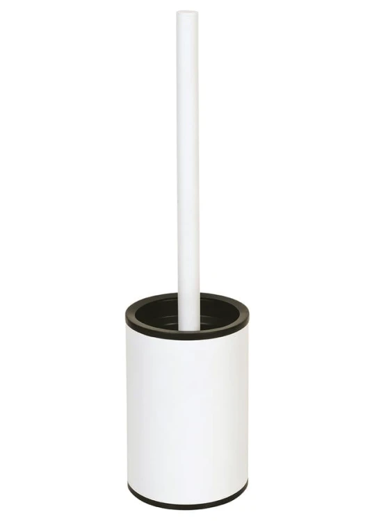 X-ROUND WHITE szczotka WC stojąca, biała mat