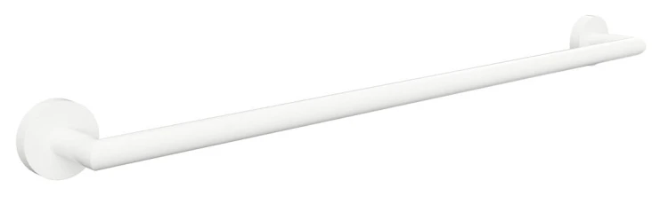 X-ROUND WHITE wieszak na ręczniki 600mm, biała mat