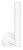 X-ROUND WHITE rezerwowy wieszak na papier toaletowy, biały mat