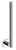 X-ROUND wieszak na papier toaletowy, chrom