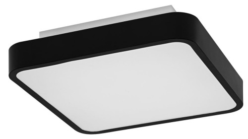ORBIS BACKLIGHT lampa sufitowa, 350x350mm, WIFI RGB + ściemnianie, 2800lm, 28W, IP20, czarna
