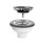 Odpływ zlewozmywakowy 6/4", stal nierdzewna #2