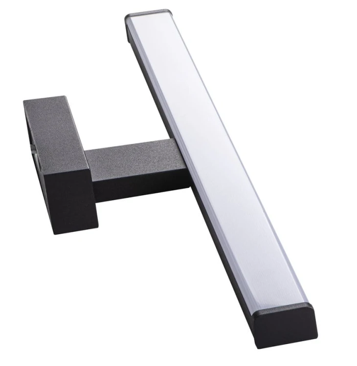 ASTEN oświetlenie LED, ścienne, 8W, 400x110mm, IP44, czarny mat #2