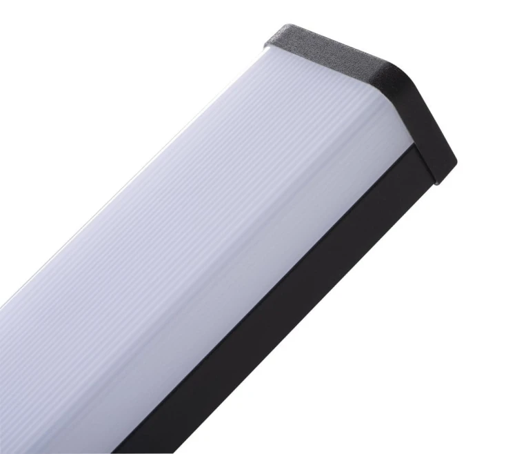 ASTEN oświetlenie LED, ścienne, 8W, 400x110mm, IP44, czarny mat #3