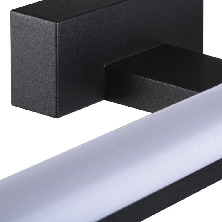 ASTEN oświetlenie LED, ścienne, 8W, 400x110mm, IP44, czarny mat #4