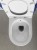INFINITY CLEANWASH WC wiszące, z dyszą bidetową i zaworem, Rimless, 36,5x53cm, biały #3