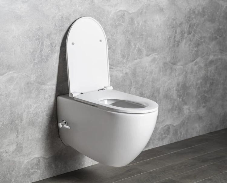 INFINITY CLEANWASH WC wiszące, z dyszą bidetową i zaworem, Rimless, 36,5x53cm, biały #5