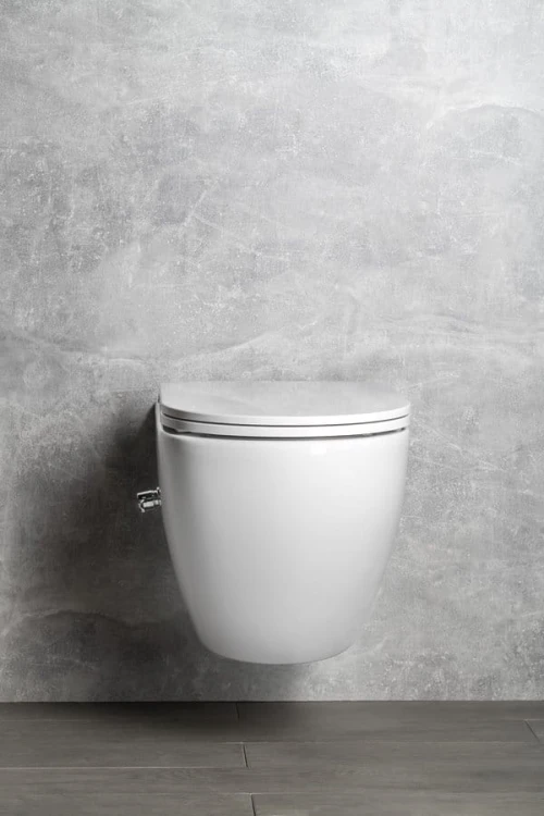 INFINITY CLEANWASH WC wiszące, z dyszą bidetową i zaworem, Rimless, 36,5x53cm, biały #6