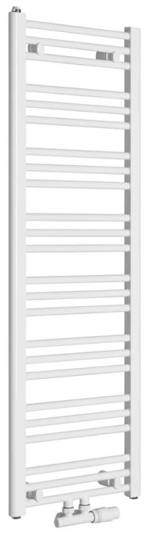 ALBRECHT grzejnik 400x1250 mm, podłączenie środkowe, biały