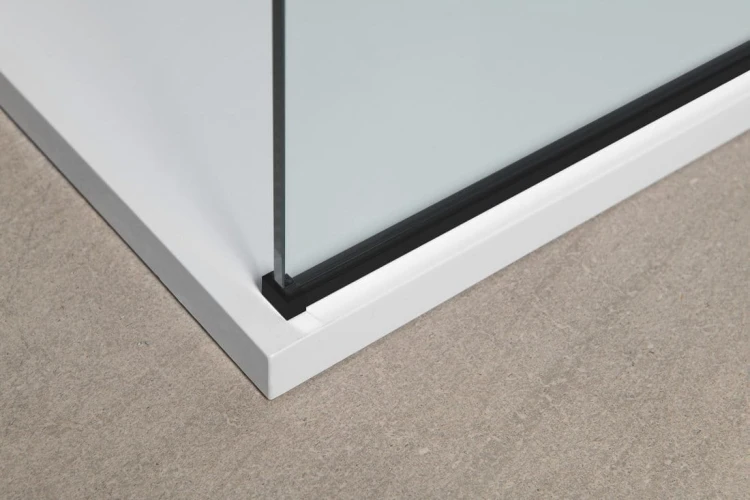 MODULAR SHOWER BLACK ścianka walk-in, montaż przy ścianie, 900 mm #4