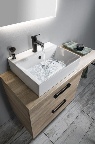 VEGA zestaw łazienkowy, szerokość 125 cm, dąb platin #2