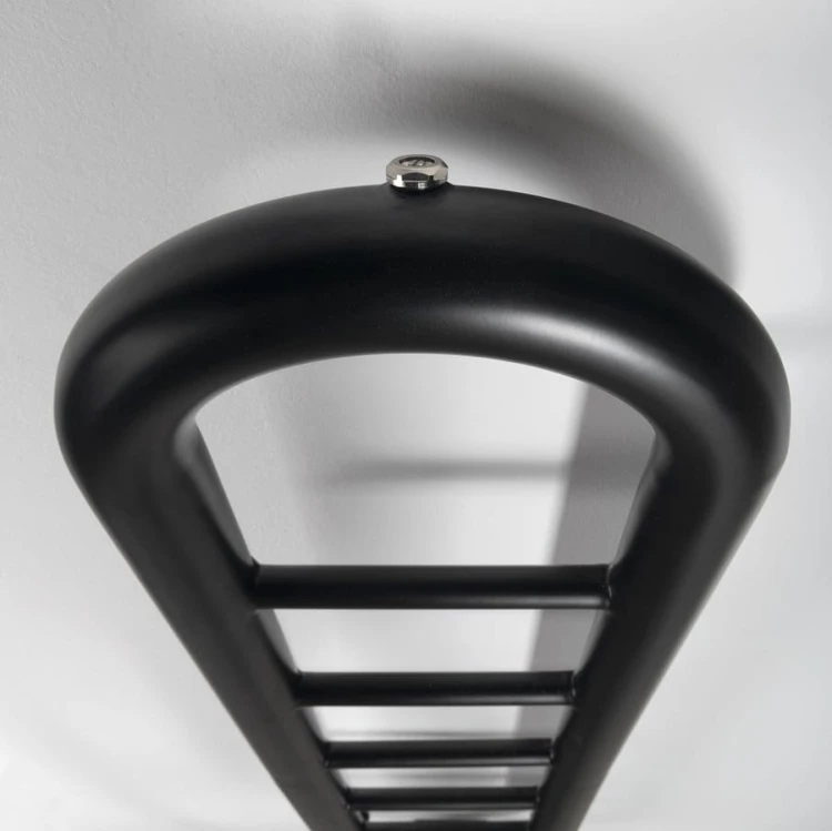 HORIZON grzejnik łazienkowy 330x1500 mm, czarny mat #2